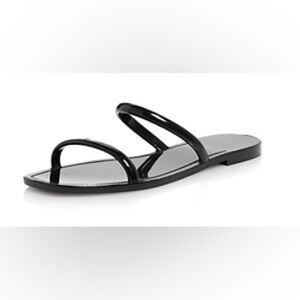 Aqua Black Women's Sandals